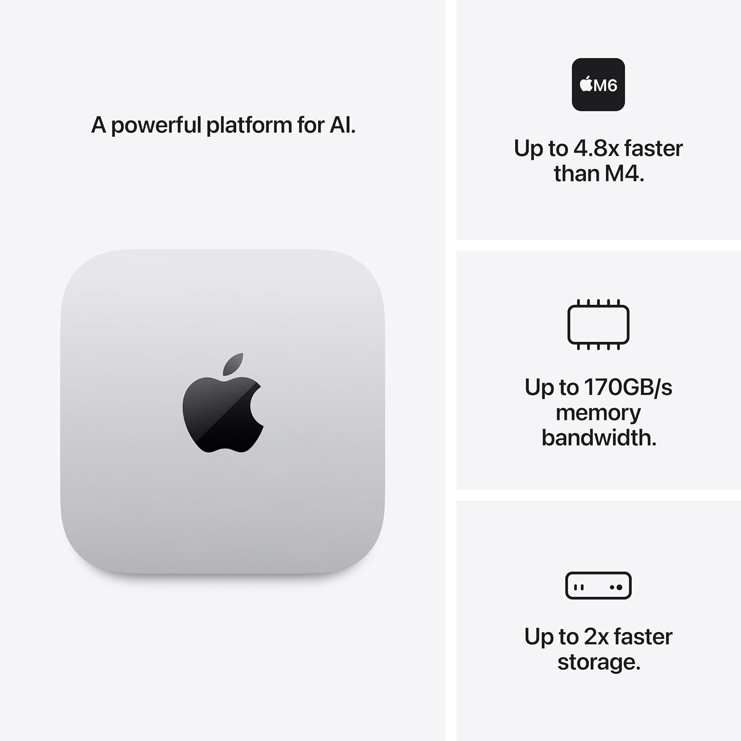 Apple Mac mini with Apple M5 Pro Chip - Silver - Image 3
